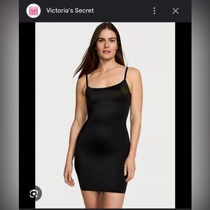 NWOT Victoria’s Secret Elegant Black Spaghetti Strap Slip Sheath XS Dress